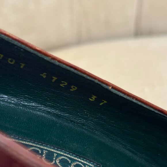 VTG Auth GUCCI Italy Genuine Crocodile Iconic Interlocking GG Classic Pump - Picture 7 of 7